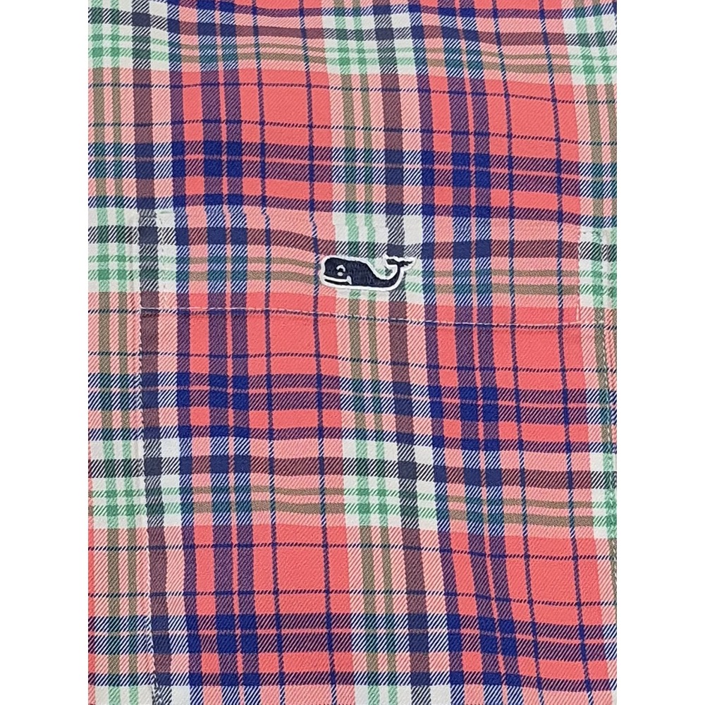 Vineyard Vines Men's L Slim Fit Tucker Shirt Button Down Pastel Multi Plaid - Picture 4 of 7